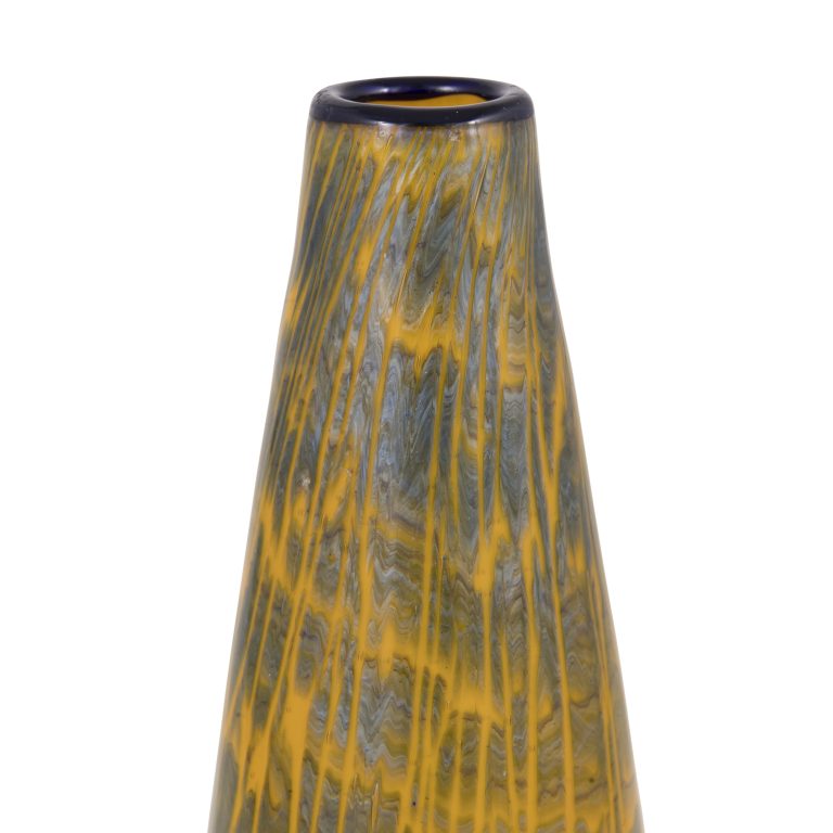 Vase Johann Loetz Witwe Dekor Ausführung 134 gelb verlaufend um 1912