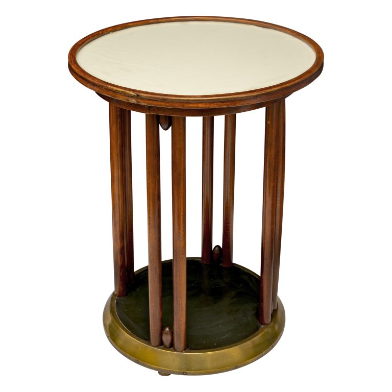 Tisch Modell "Fledermaus" J. Hoffmann und G. Siegel J. & J. Kohn um 1906 markiert
