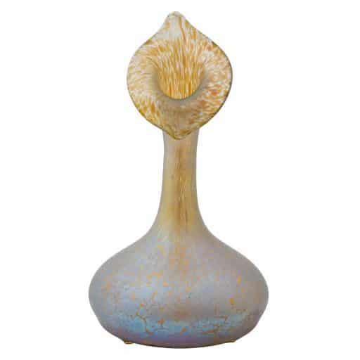 Jack-in-the-pulpit vase Johann Loetz Witwe decor Candia Medici ca. 1902