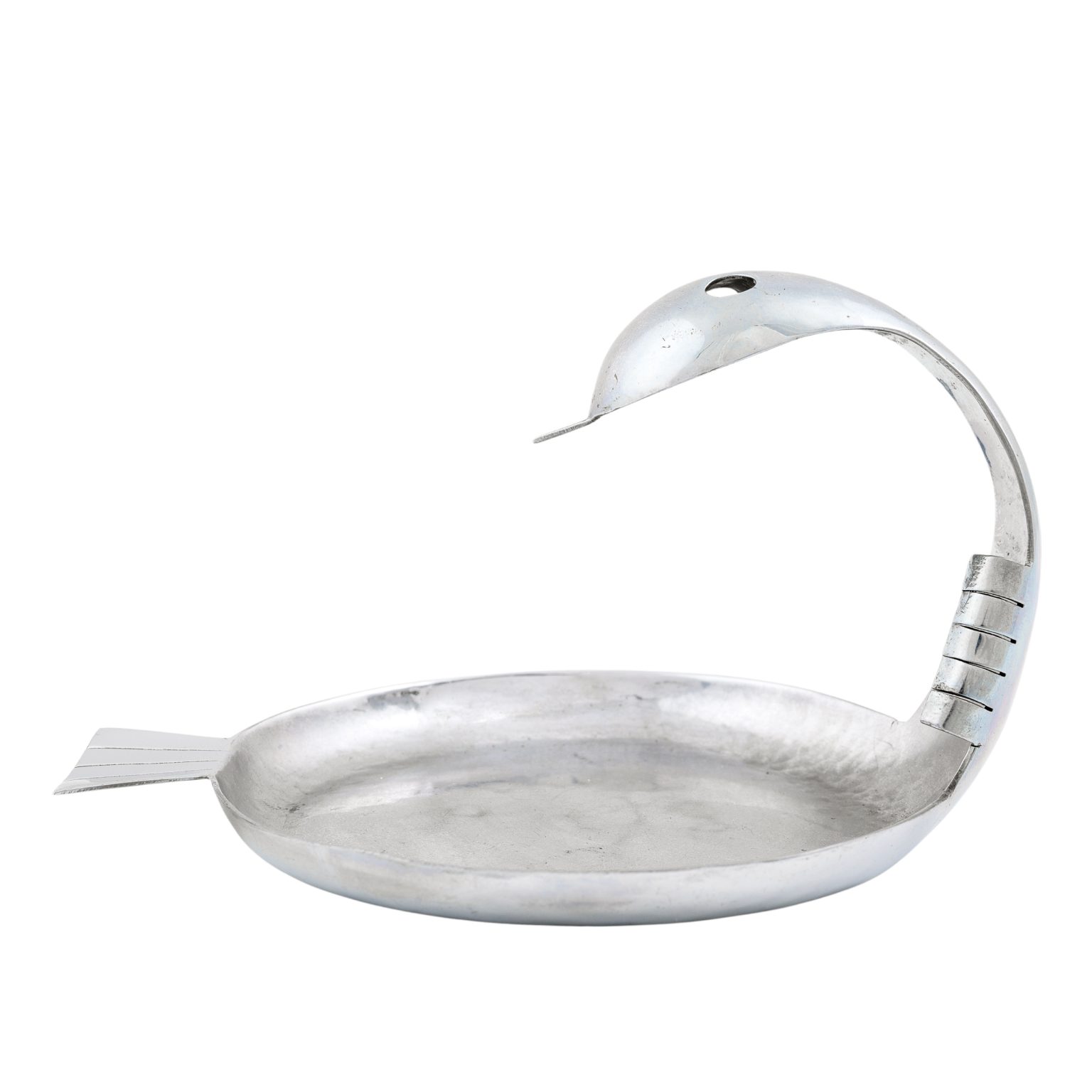 Tray in the shape of a bird Franz Hagenauer Werkstätte Hagenauer Wien ca. 1929 Alpacca chased marked