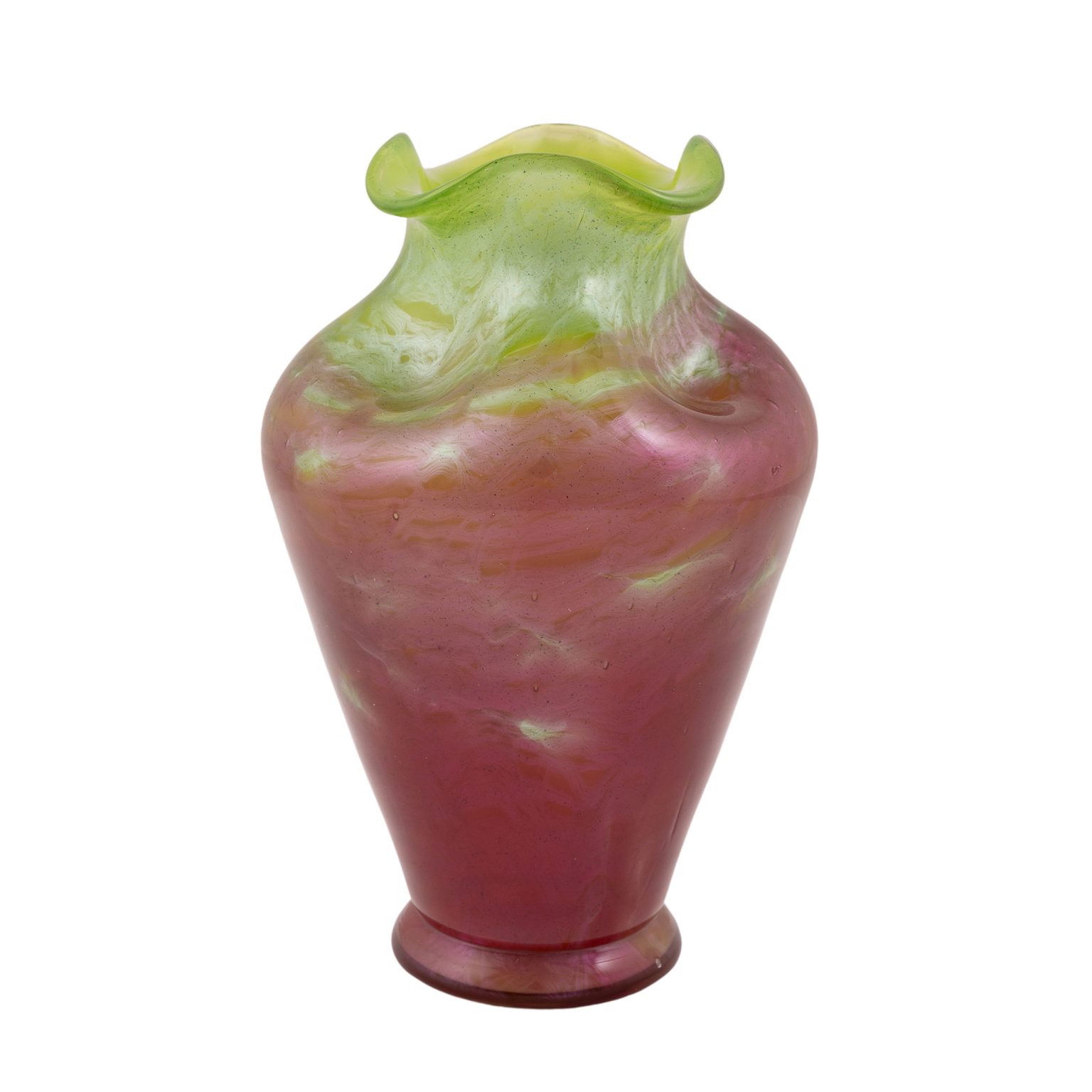 Vase Johann Loetz Witwe decor Titania 2534 ca. 1905