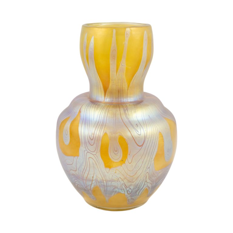 Vase Johann Loetz Witwe für E. Bakalowits Söhne Dekor Phänomen Genre 7773 um 1899 signiert