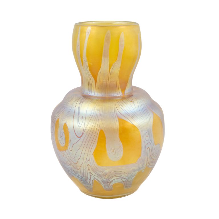 Vase Johann Loetz Witwe für E. Bakalowits Söhne Dekor Phänomen Genre 7773 um 1899 signiert