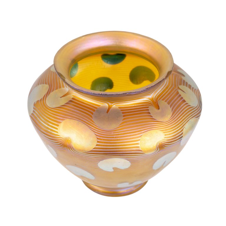 Vase Johann Loetz Witwe Dekor Phänomen Genre 1/696 um 1901 signiert