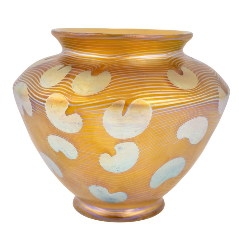 Vase Johann Loetz Witwe Dekor Phänomen Genre 1/696 um 1901 signiert
