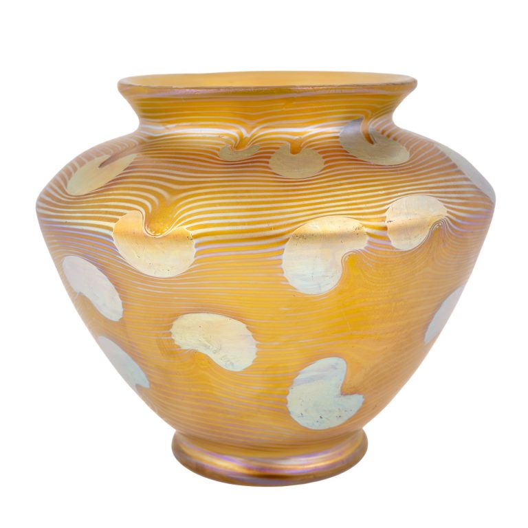 Vase Johann Loetz Witwe Dekor Phänomen Genre 1/696 um 1901 signiert