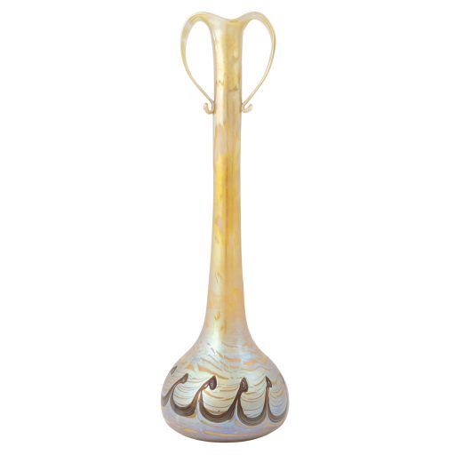 Vase Loetz Robert Holubetz Jutta Sika Johann Loetz Witwe for E. Bakalowits Söhne decor Opal Phänomen Gre 85/3890 1901