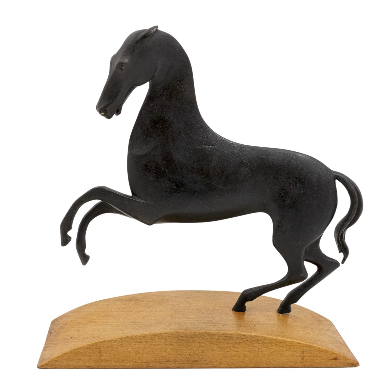Galopping horse Karl Hagenauer Werkstätte Hagenauer ca. 1930 brass patinated marked
